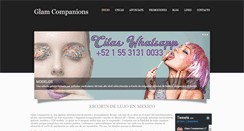 Desktop Screenshot of glamcompanions.us